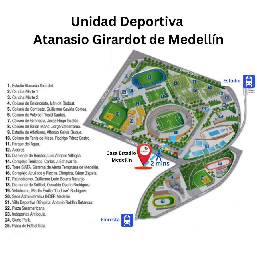 Casa Estadio Medellin ! Apartamentos Renovados En Excelente Ubicacion Laureles Estadio Exterior foto